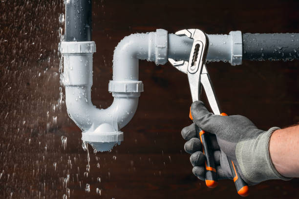 Professional Emergency Plumber technician working in Lund, NV